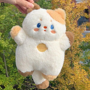 猫縫い包み ぬいぐるみ にゃんこ オリジナル 27cm もこもこ 毛足長い おもちゃ 可愛い 萌え萌え 抱きまくら ふわふわ もちもち もふもふ 添寝 店飾り 癒しグッズ お誕生日 クリスマスプレゼン