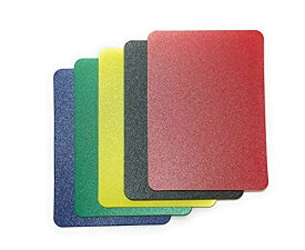 RedAces カットカード ブリッジサイズ/サイズ 赤・青・黄・緑・黒5枚 ポーカー トランプ テキサスホールデム (サイズ(64mm))
