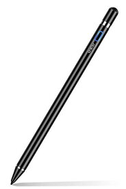 iPadペンシル スタイラスペン MEKO（第3世代）タッチペン iPad専用ペン iPad pencil パームリジェクション/自動オフ機能対応 1.2mm極細ペン先 2018年以降iPad/iPad Pro/iPad air/iPad mini対応 ブラック