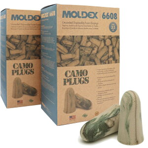 MOLDEX(モルデックス) カモプラグ 約200ペア 6608 耳栓 遮音 睡眠用 いびき 安眠グッズ