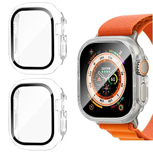 colaxuyi y2Zbgz Apple Watch Ultra p P[X 49mm ̌^ Sʕی AbvEHb`Eg Jo[ LYh~ ܂Ȃ }bg tȒP y wh~ ^ V[Yultra یtB 