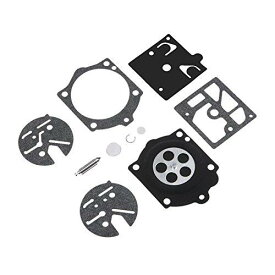 キャブレター修理キット Walbro K10-HDCのキャブレターに適合する Husqvarna 44 140S 240S 444 などのチェーンソーのキャブレターにも適合する ダイヤフラム ガスケット フロートバルブ
