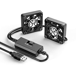 ELUTENG USBt@ 4cm 2A 3iKʒ USB@ pN[[   ~jt@ ^ @ PC pt@ {[xAO[^̗p 5V ԉғ ^ 40mm /[^[/PS4/PS3/PS2/Xb
