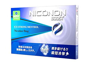 NICONON ニコノン 瞬間冷撃 ストロングアイスメンソール 禁煙後の新しいカタチ。アイコス互換機 次世代ニコチン0mg加熱式スティック 1カートン(10箱入り)