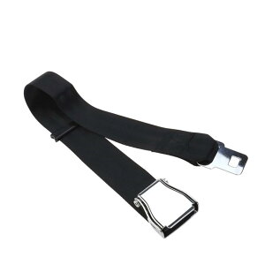 シートベルト エクステンダー 飛行機 フライト 延長シートベルト 安全ベルト延長帯 バックル ブラック 丈夫 調整可能 (black)