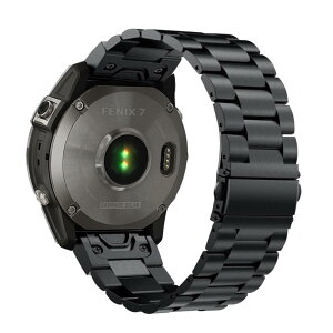 XeX| v xgɓKK[~Approach S62 /S70 47mm/Fenix 8 47mm / epix Pro 47mm, Quickfit ϋv utXgbv Rp`uohpGarmin Fenix 7/6/5, Instinct 2 Solar (ubN)