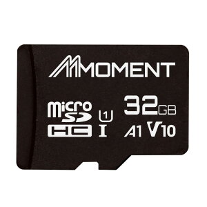 MMOMENT }CNSDJ[h 32GB jeh[3DSΉ / MicroSDHCJ[h / Class10 / UHS-I / U1 / A1 / V10 / SDA_v^[tyǍő90MB/sz