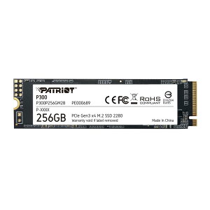 Patriot Memory P300 256GB M.2 SSD 2280 NVMe PCIe Gen 3x4 ^SSD P300P256GM28