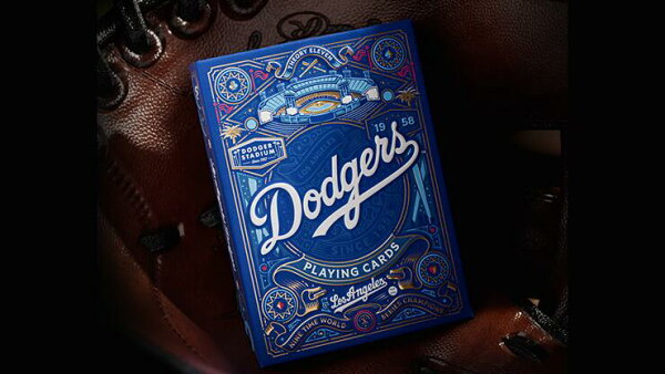 ドジャース トランプ ポーかーサイズ Dodgers Playing Cards by theory11