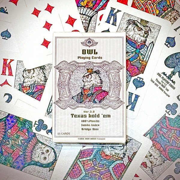 オウル プレイングカード V3 Owl Playing Cards (Ver.3.0)Texas hold 'em