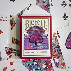 �o�C�X�N�� �t���[�`���[�o�[�f�b�N �g�����v Bicycle Future Bar Playing Cards
