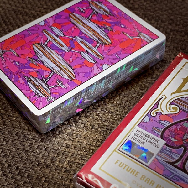 【Holographic Gilded版】バイスクル フューチャーバーデック トランプ Bicycle Future Bar Playing Cards