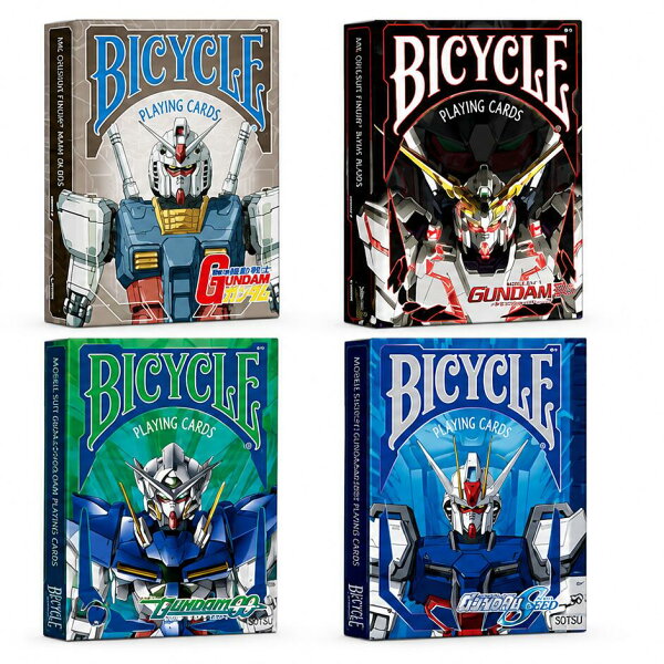 ガンダム トランプ バイスクル バイシクル カード Bicycle Gundam Playing Cards