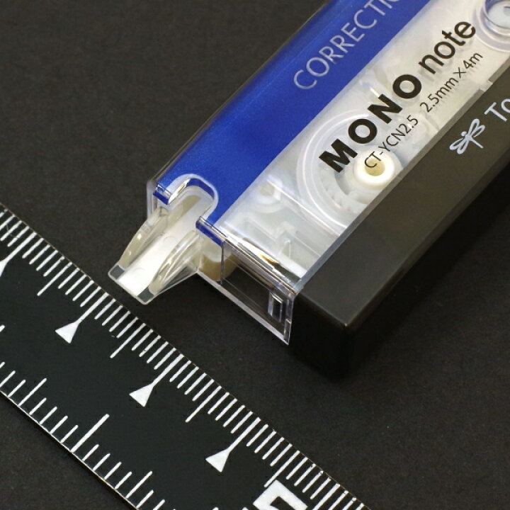 最大90%OFFクーポン <br>トンボ鉛筆 修正テープ モノノート スタンダード 幅2.5mm×長さ4m CT-YCN2.5 
