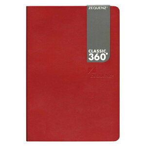 B6 ZEQUENZ/ジークエンス360 M 方眼【レッド】