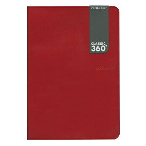 A5 ZEQUENZ/ジークエンス360 L 方眼【レッド】