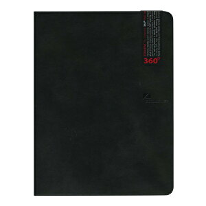 B5変形 ZEQUENZ/ジークエンス360 スリムLL 横罫【ブラック】