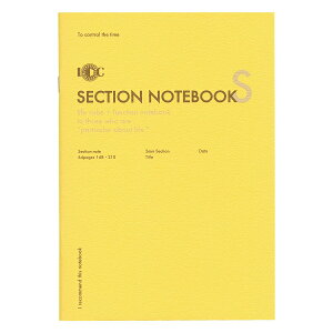 A5 t@NVm[g SECTION NOTEBOOKim[gjiCebhr[Y