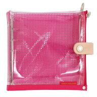 カラードバインダーR ミニ5スクエアサイズ【ピンク】システム手帳 推し活