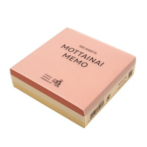 MOTTAINAI MEMO/���������Ȃ����� 150�� �y�W�����t�F���g�z
