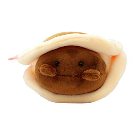 もちっとわがしさん ボールチェーン付き マスコット【どら焼き】ぬいぐるみ かわいい キーホルダー