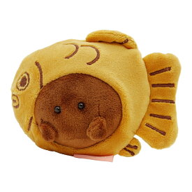 もちっとわがしさん ボールチェーン付き マスコット【たい焼き】ぬいぐるみ かわいい キーホルダー