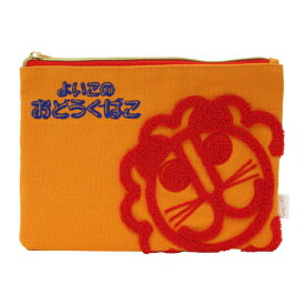 Old Resta サガラ刺繍ポーチ【DEBIKA】デビカ ライオン 文具女子博 レトロ