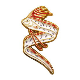 アクアチック ピンバッジ【リュウグウノツカイ】水族館 かわいい