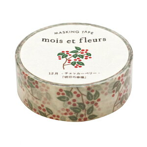 GER~[ mois et fleurs }XLOe[v ycheckerberryz MOF-212