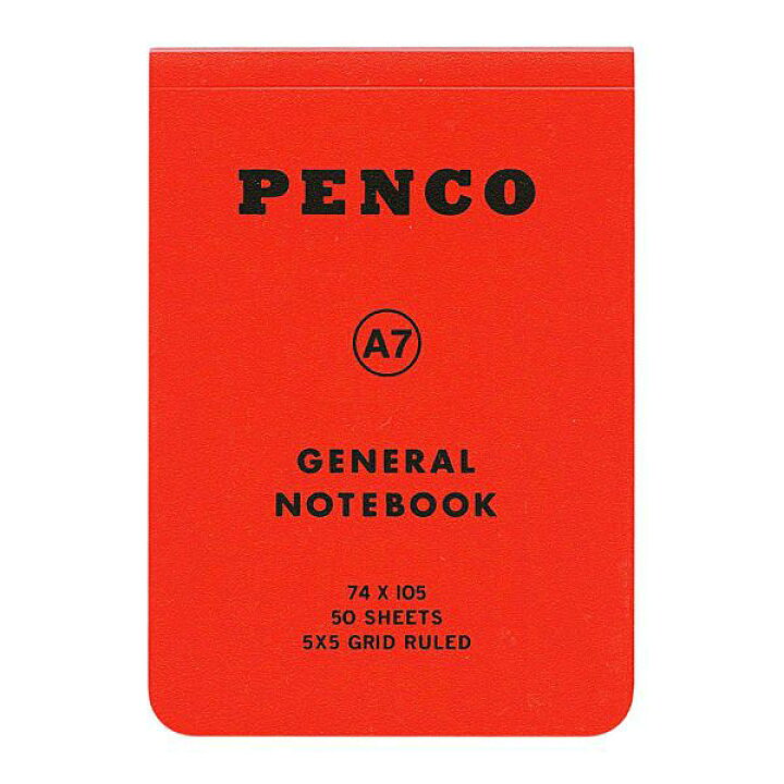 HIGHTIDE手帳 penco ペンコ ソフトPPノートA7