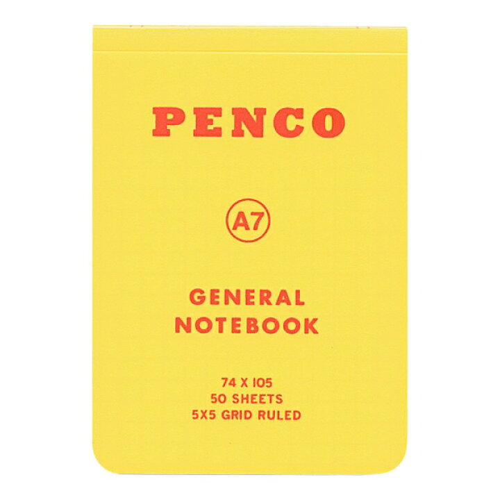 HIGHTIDE手帳 penco ペンコ ソフトPPノートA7