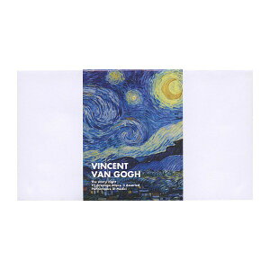 封筒 3色アソート 洋7サイズ GOGH ゴッホ【スターリーナイト】星月夜 手紙 絵画