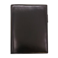 LOAPADコードバン ミニ6 ノート 16mm システム手帳【ブラック×ブラック】