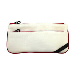 360 レイニー ペンケース【ホワイト】筆箱 フラット型