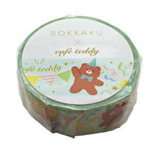 }XLOe[v cafe teddy×ROKKAKUyp[eBz킢
