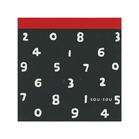 SOU・SOU× スクエアメモ【SO-SU-U】 メモ 和ポップ かわいい