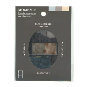 MOMENTS STICKER/[ct[NXebJ[ygray tonez V[