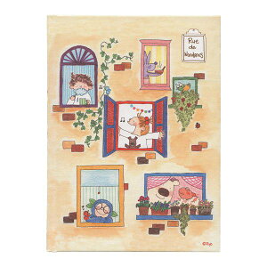 ココちゃん イラストが毎ページ変わる日記帳 B6サイズ【ウィンドウ】