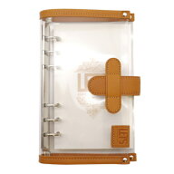 LETS STATIONERY GOODS クリアシステム手帳 バイブル【ナチュラル】