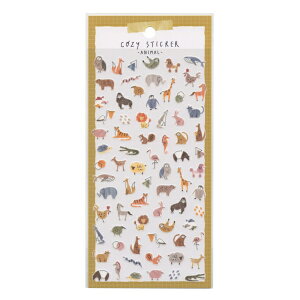 }ChEFCu cozy sticker/REW[XebJ[yANIMALz킢 V[ 81413
