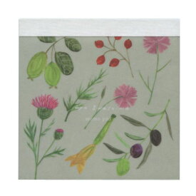 スクエア メモパッド【Plants/プランツ】