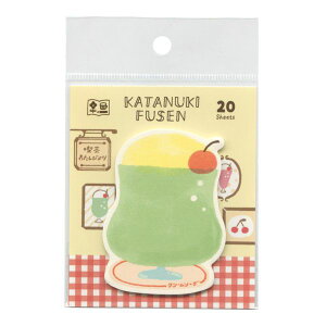 わたしびより 型抜きふせん 20枚入【クリームソーダ】