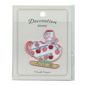 刺繍ステッカー 北澤平祐【コーヒーカップ】かわいい