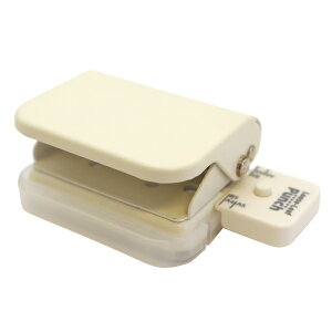 ルーズリーフパンチ 6穴式【ホワイト】