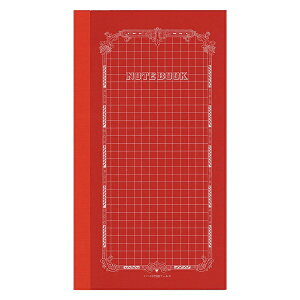 ツバメノート B6変形 レッドノート 方眼 30枚