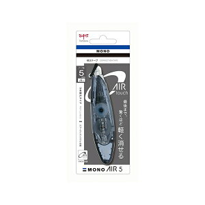 トンボ鉛筆 修正テープ モノエアー ペン型【クロ】詰め替えタイプ CT-PAX5C11