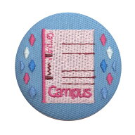 Old Resta 刺繍缶バッジ 【コクヨ】