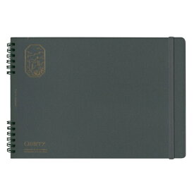 Quarry notebook/クオリーノートブック B5wide 方眼【slate gray】