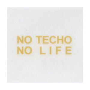 40���N�L�O �X�e�b�J�[ M�T�C�Y�yNO TECHO NO LIFE�z