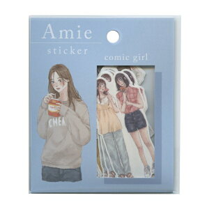 Amie sticker/A~ XebJ[ ycomic girlz킢 t[NV[